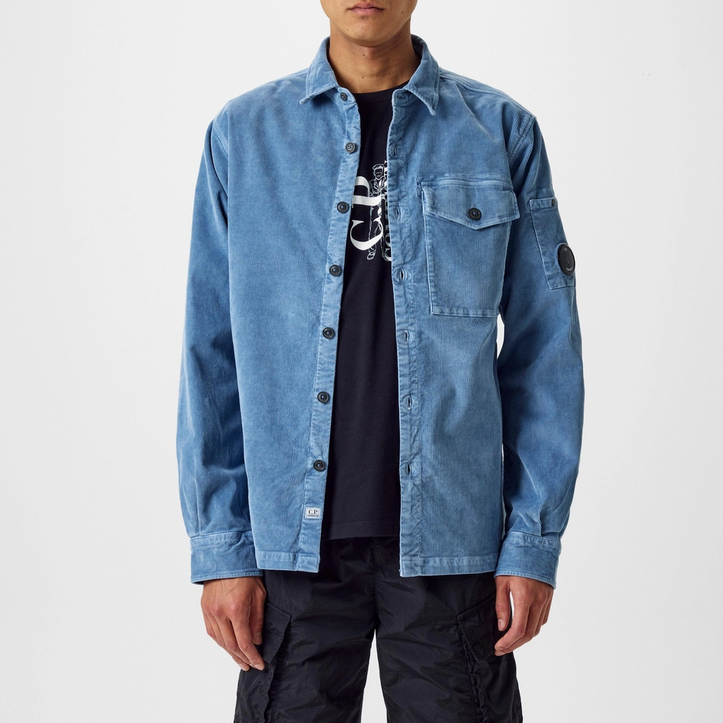 CP Company Corduroy Shirt - Flint Stone 851